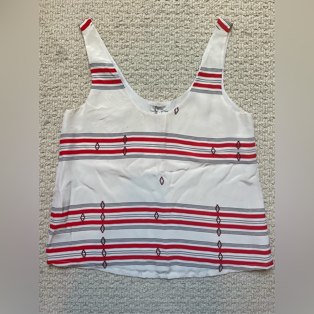joie silk tank top
